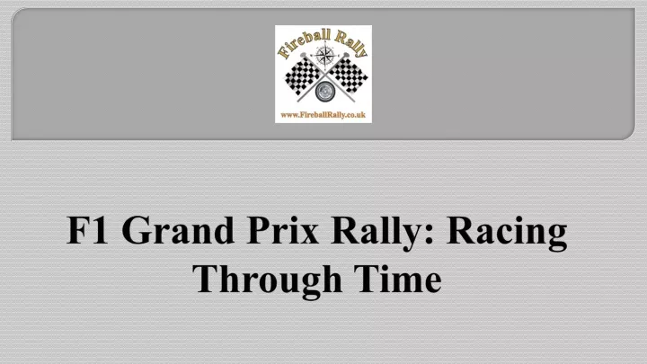 f1 grand prix rally racing through time