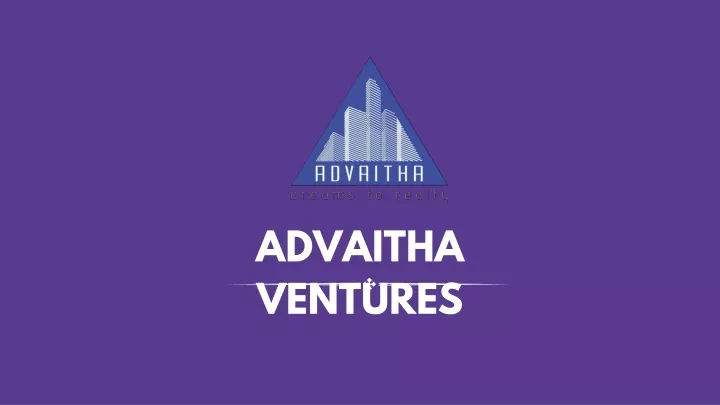 advaitha ventures