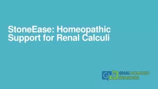 StoneEase Homeopathic Support for Renal Calculi