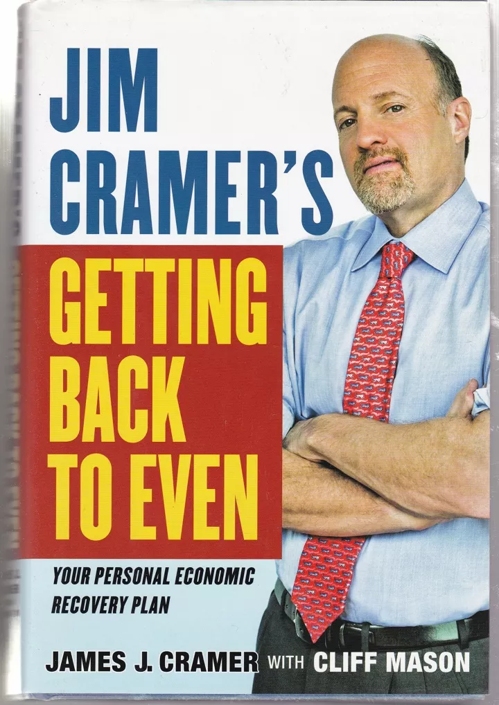 jim cramer s getting back to even