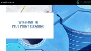 Water Tank Cleaning Company in Dubai