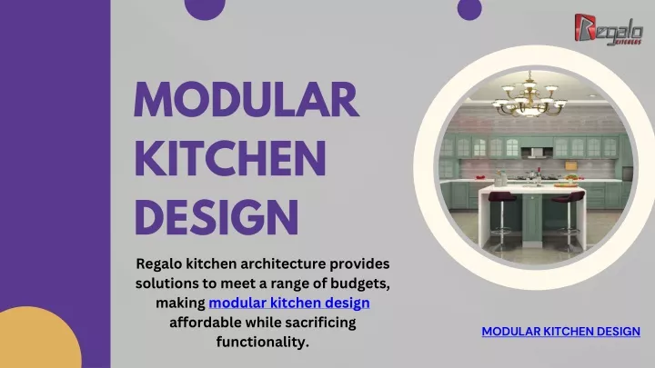 modular kitchen design