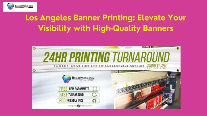 los angeles banner printing elevate your