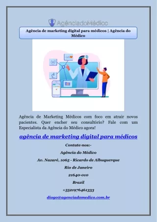 Agência de marketing digital para médicos | Agência do Médico