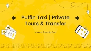 Puffin Taxi | Private tour & transfer Services