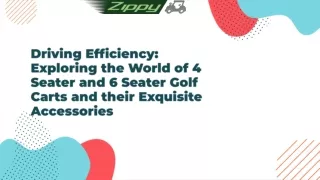 Zippy Golf Cart