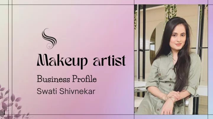 makeup artist business profile
