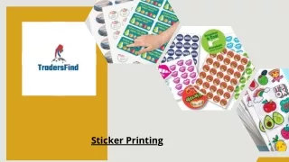 Affordable Sticker Printing in UAE - TradersFind