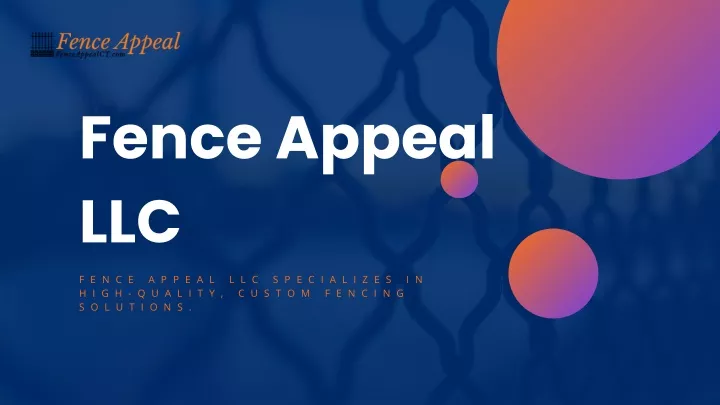 fence appeal llc