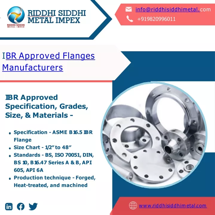 i br approved flanges manufacturers