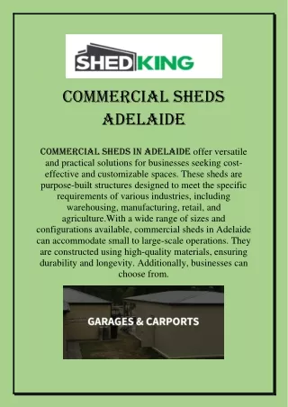 Commercial Sheds Adelaide.2