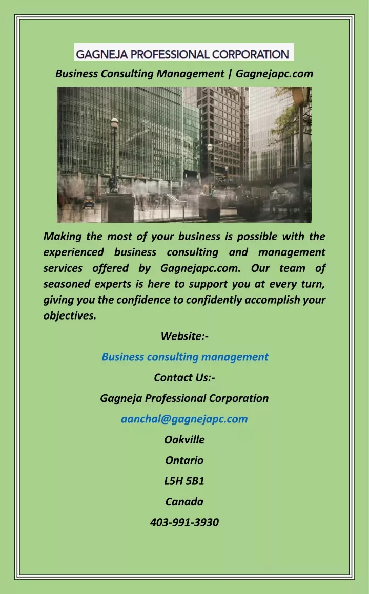 business consulting management gagnejapc com
