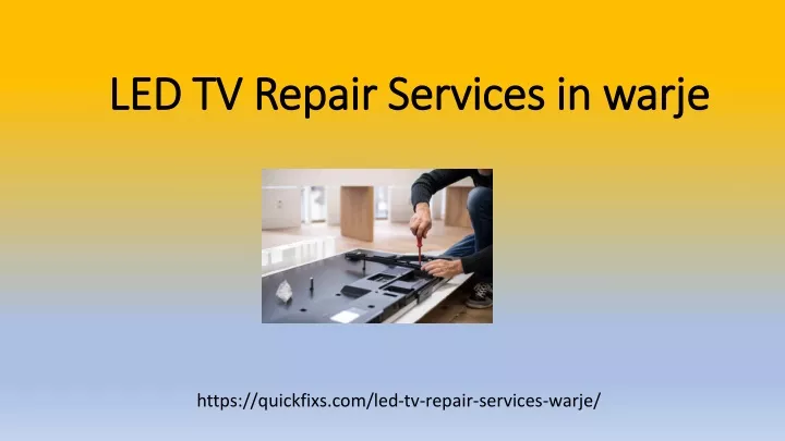 led tv repair services in warje