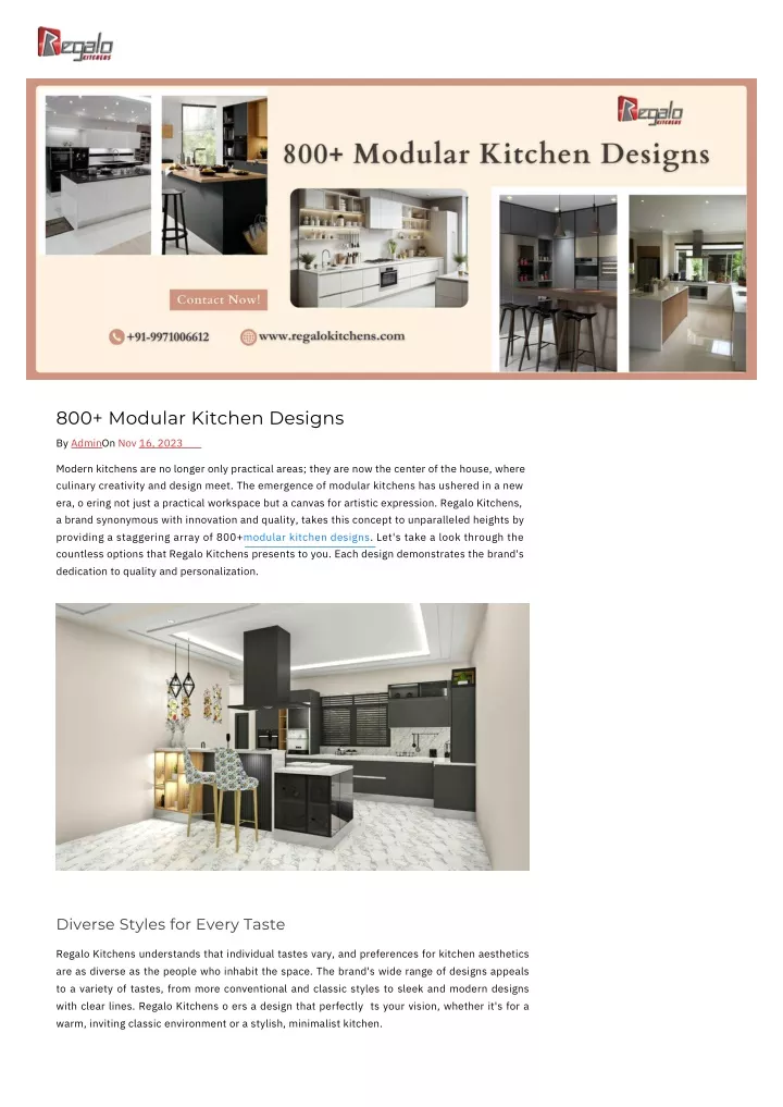 800 modular kitchen designs