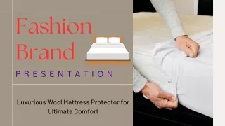 fashion brand p r e s e n t a t i o n