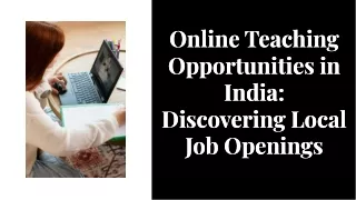 How to Find Teaching Jobs Online near You?