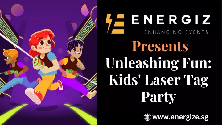 presents unleashing fun kids laser tag party