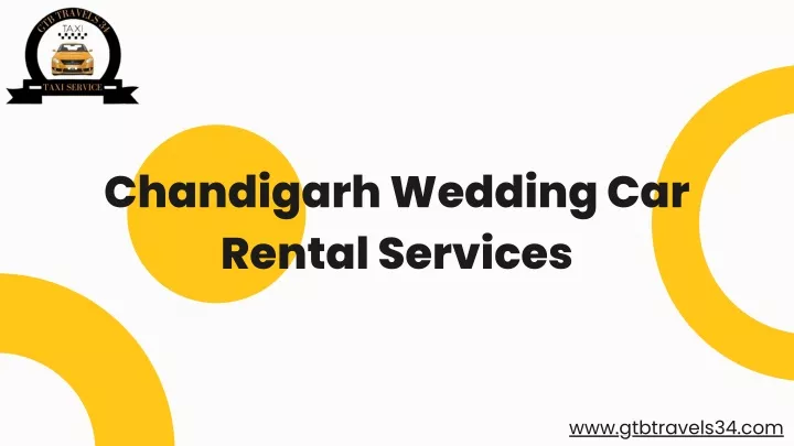 chandigarh wedding car rental services