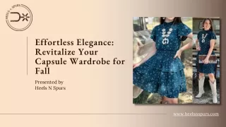 Effortless Elegance Revitalize Your Capsule Wardrobe for Fall