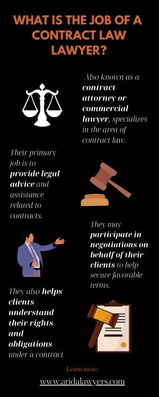 What is the Job of a Contract Law Lawyer?