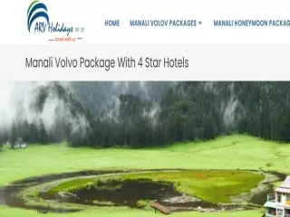 Custom Manali Holidays Packages