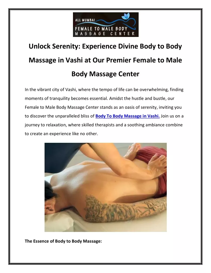 unlock serenity experience divine body to body