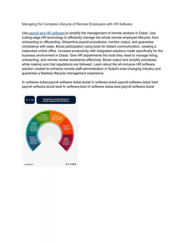 managing the complete lifecycle of remote