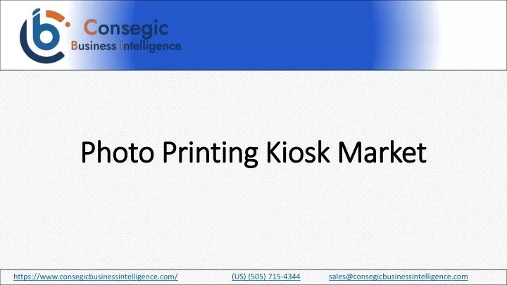 photo printing kiosk market