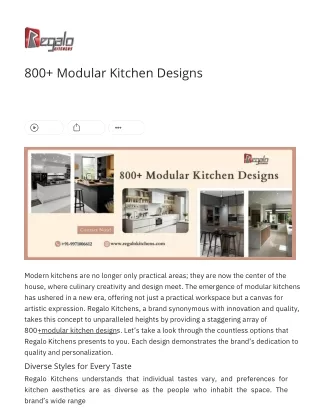 800 modular kitchen designs