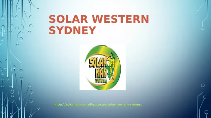 solar western sydney