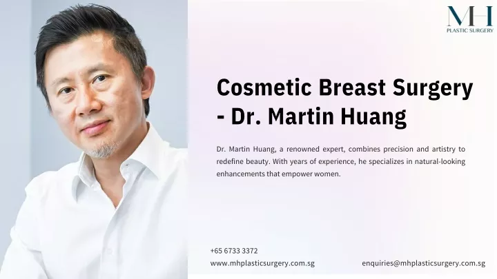 cosmetic breast surgery dr martin huang