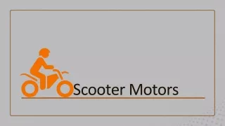 The Driving Force: Unraveling the Wonders of Electric Scooter Motors