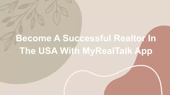 become a successful realtor in the usa with