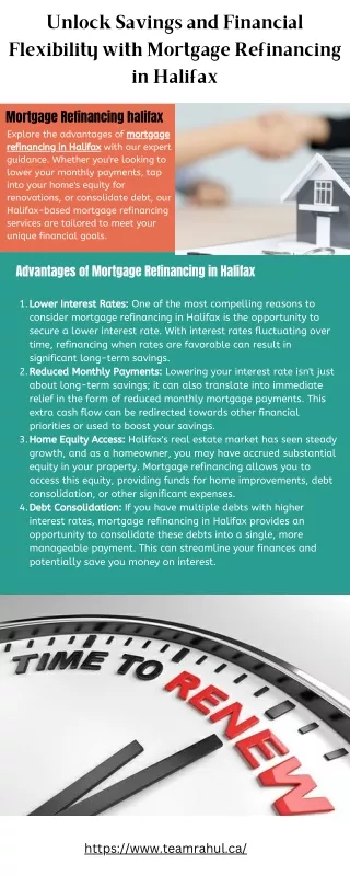 Unlock Savings and Financial Flexibility with Mortgage Refinancing in Halifax