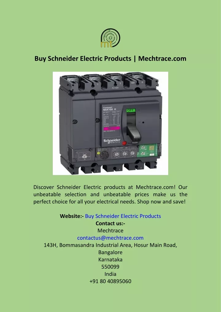 buy schneider electric products mechtrace com