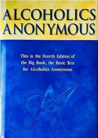 Download Book [PDF] Alcoholics Anonymous - Big Book