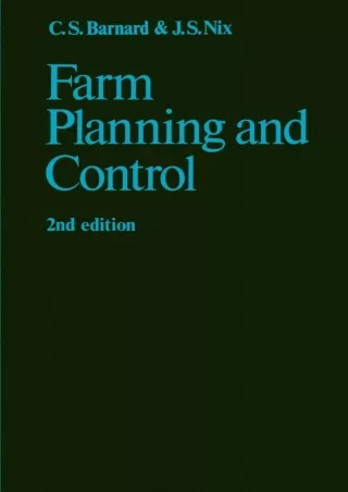 [PDF] DOWNLOAD Farm Planning and Control