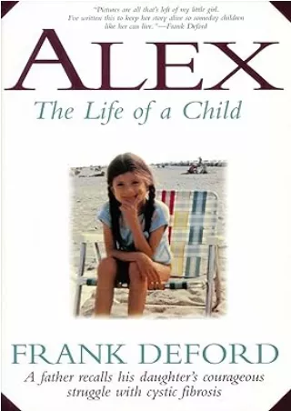 Download Book [PDF] Alex: The Life of a Child