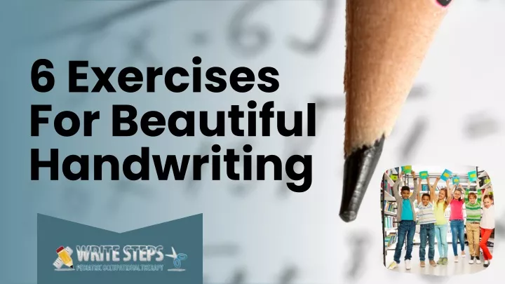 6 exercises for beautiful handwriting
