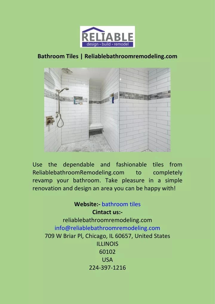 bathroom tiles reliablebathroomremodeling com