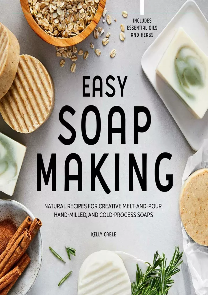 pdf easy soap making natural recipes for creative