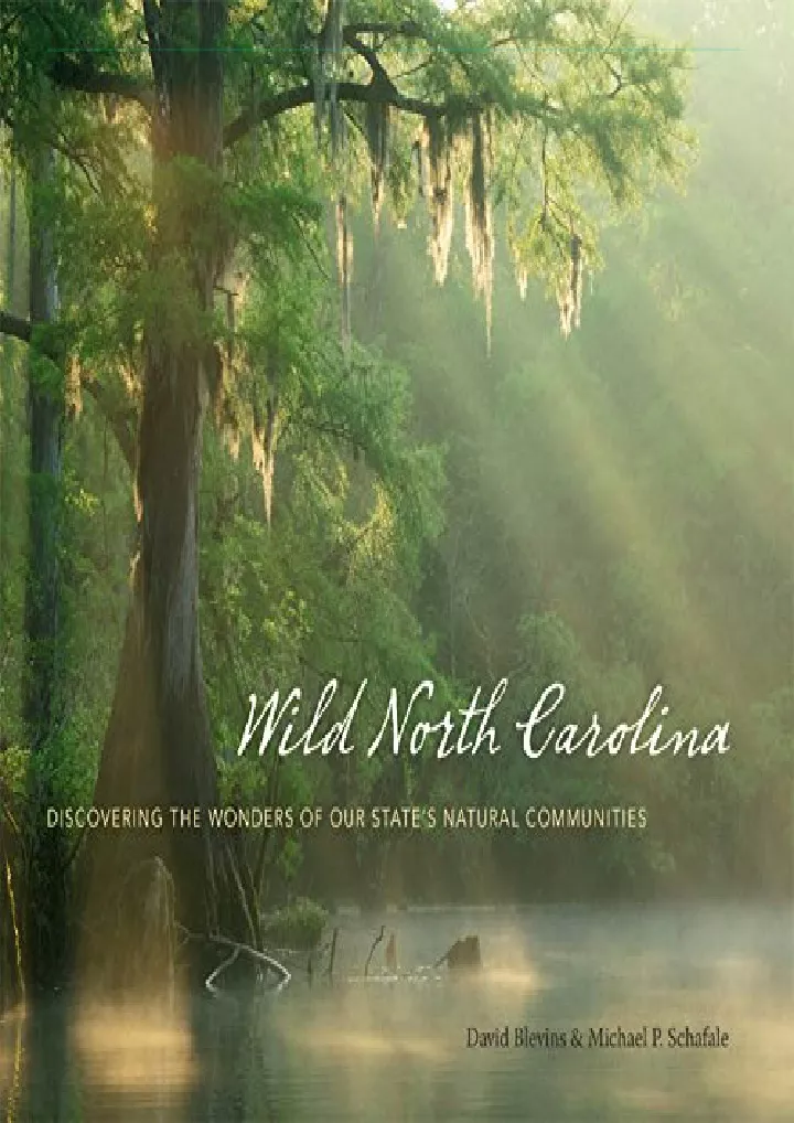 pdf read online wild north carolina discovering