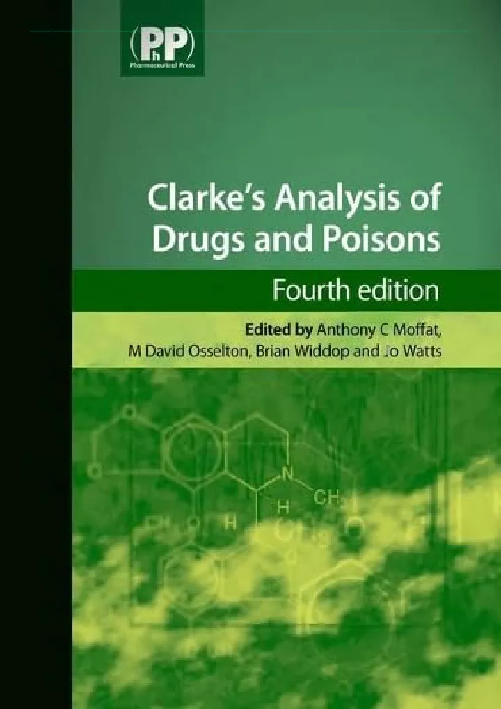 pdf read clarke s analysis of drugs and poisons