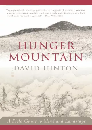 READ [PDF]  Hunger Mountain: A Field Guide to Mind and Landscape