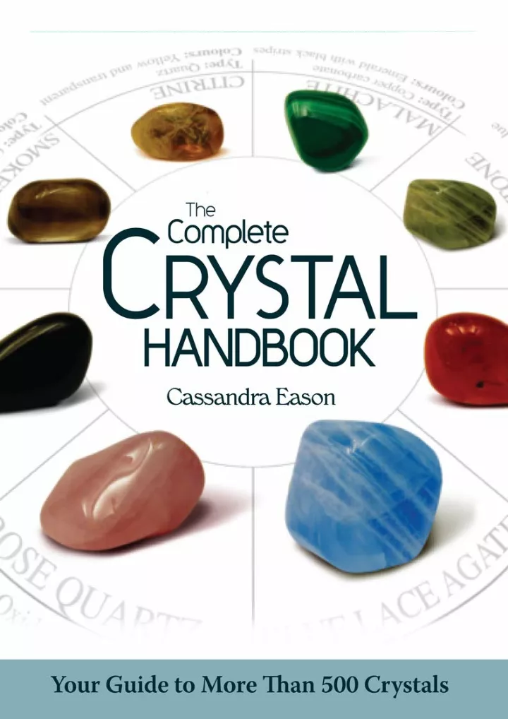 get pdf download the complete crystal handbook
