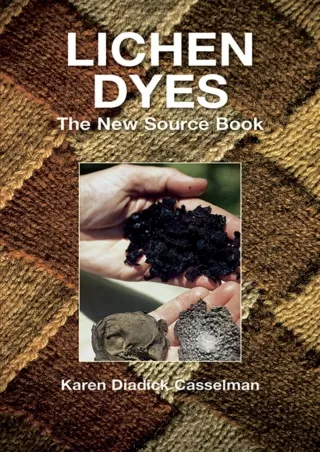 PDF_  Lichen Dyes: The New Source Book