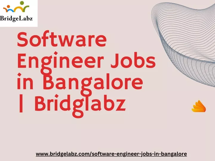 software engineer jobs in bangalore bridglabz