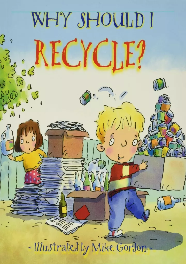pdf why should i recycle helping kids take care