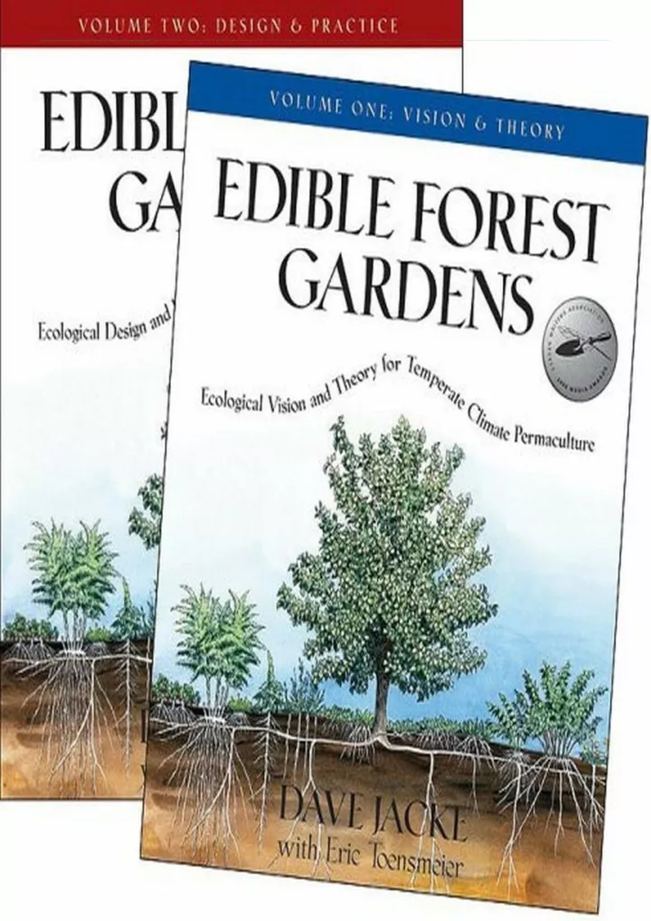 pdf download edible forest gardens 2 volume