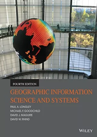 Download Book [PDF]  Geographic Information Science and Systems